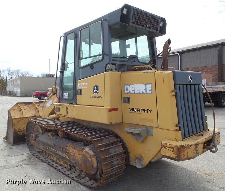 image for item DF0905 2004 John Deere 655C  Series II track loader