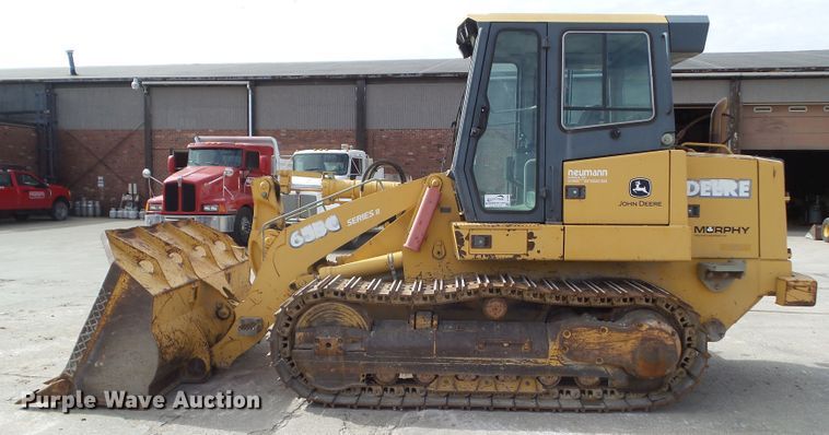 image for item DF0905 2004 John Deere 655C  Series II track loader