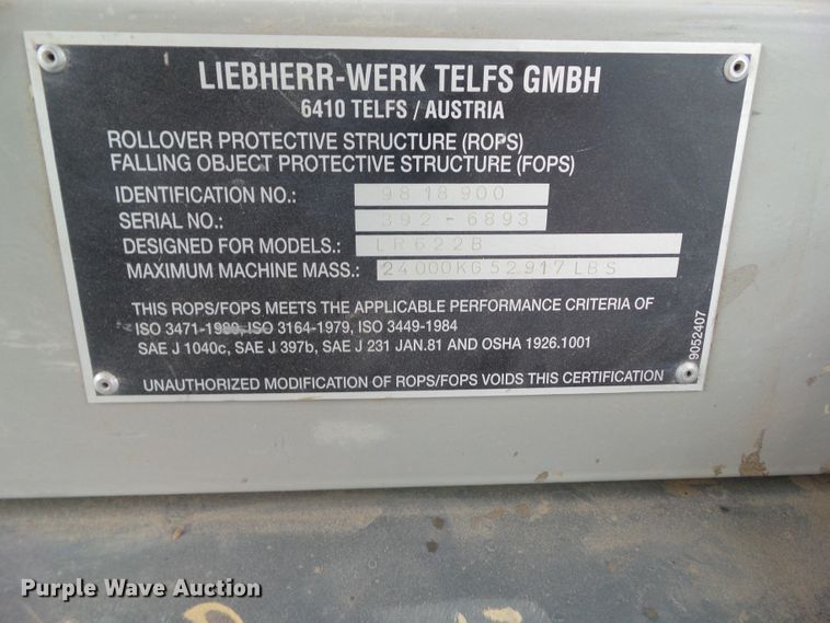 image for item DF0905 2004 John Deere 655C  Series II track loader