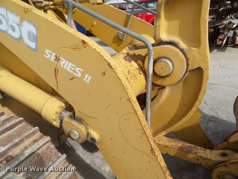 image for item DF0905 2004 John Deere 655C  Series II track loader