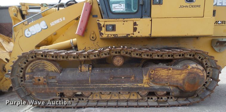 image for item DF0905 2004 John Deere 655C  Series II track loader