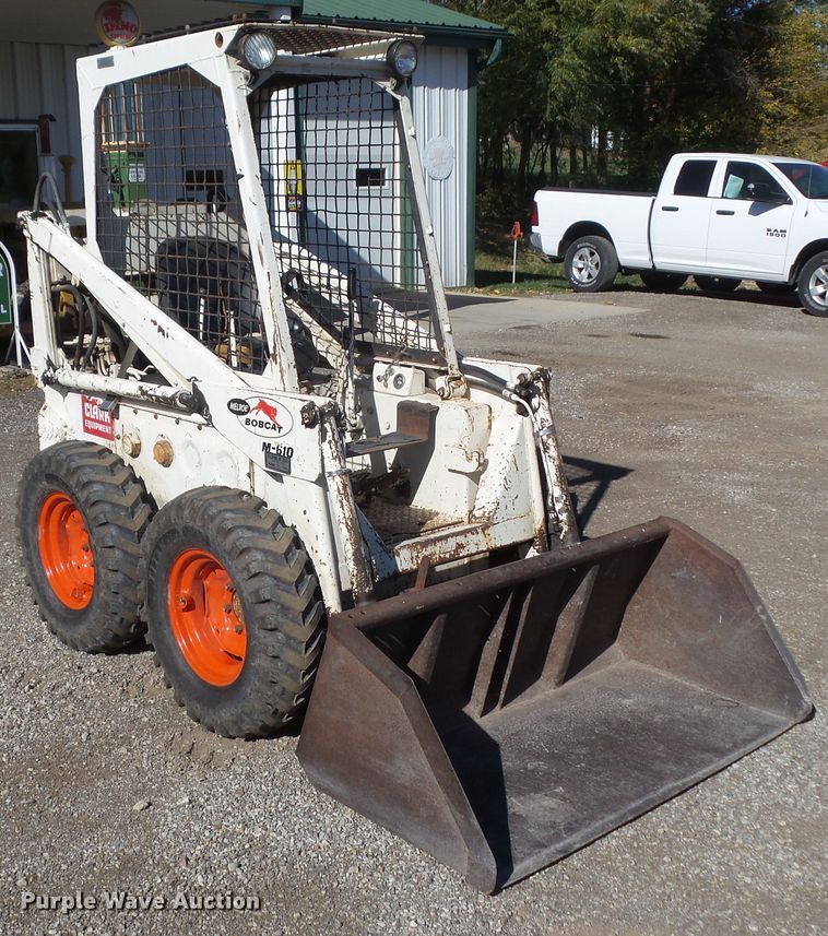 1974 Bobcat M610 skid steer loader in Anita, IA Item DF0907 sold