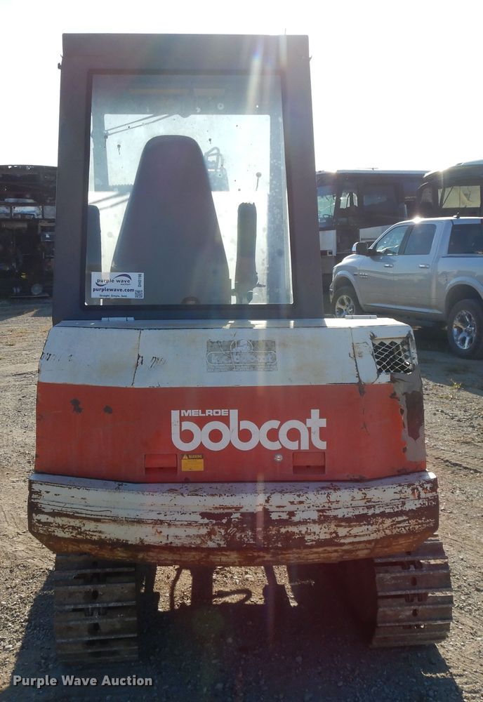 image for item DH0196 1988 Bobcat 100  mini excavator