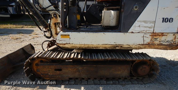 image for item DH0196 1988 Bobcat 100  mini excavator