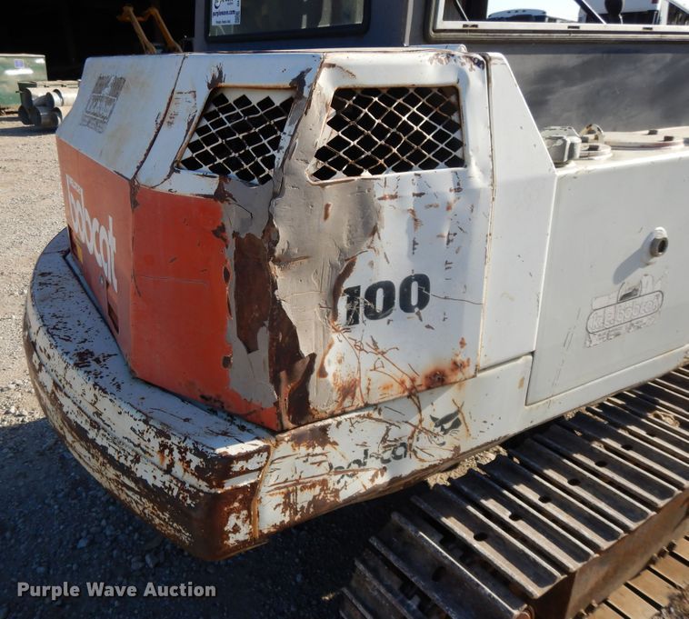 image for item DH0196 1988 Bobcat 100  mini excavator
