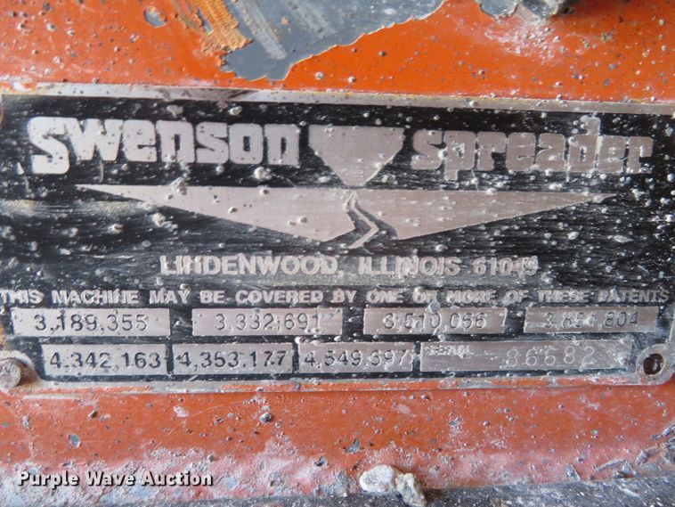 image for item DH3968 Swanson tailgate spreader