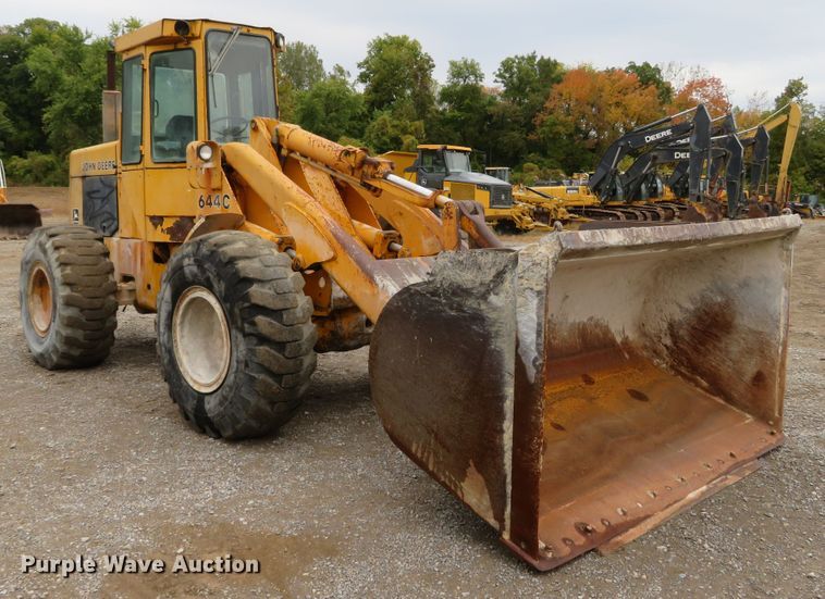 image for item DH3974 1984 John Deere 644C  wheel loader