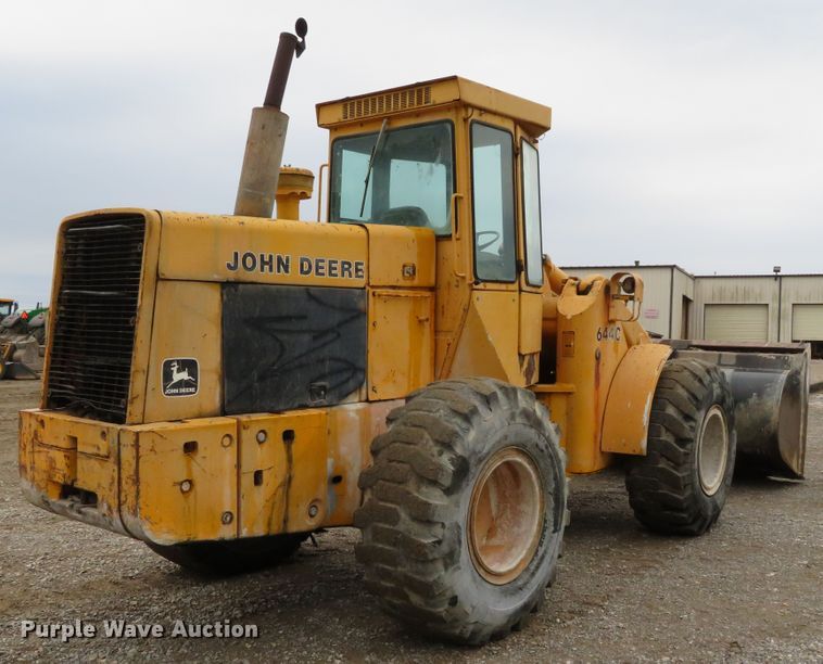 image for item DH3974 1984 John Deere 644C  wheel loader