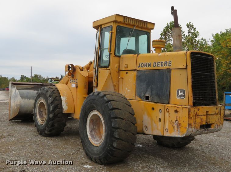 image for item DH3974 1984 John Deere 644C  wheel loader