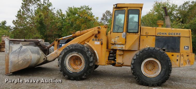 image for item DH3974 1984 John Deere 644C  wheel loader
