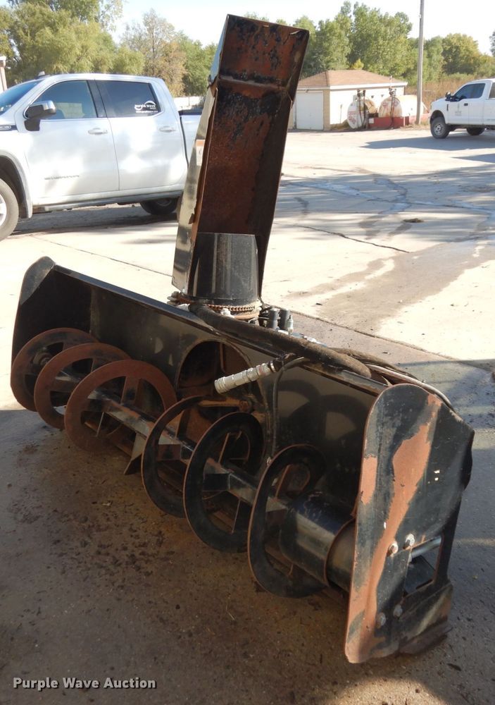 image for item DH6680 72"W skid steer snow blower