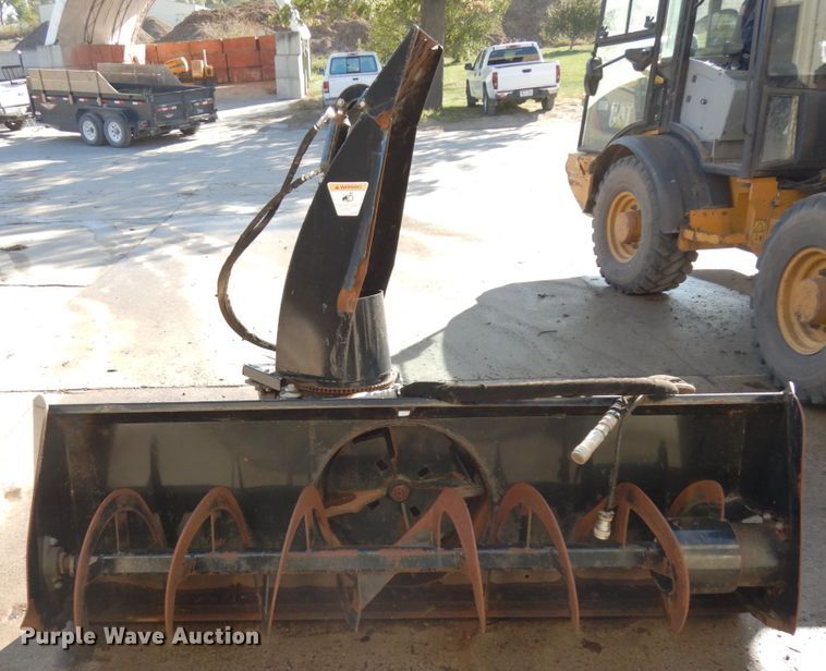 image for item DH6680 72"W skid steer snow blower