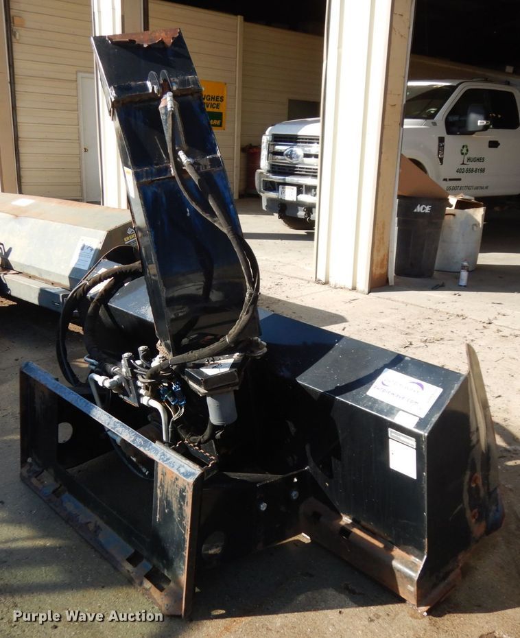 image for item DH6680 72"W skid steer snow blower