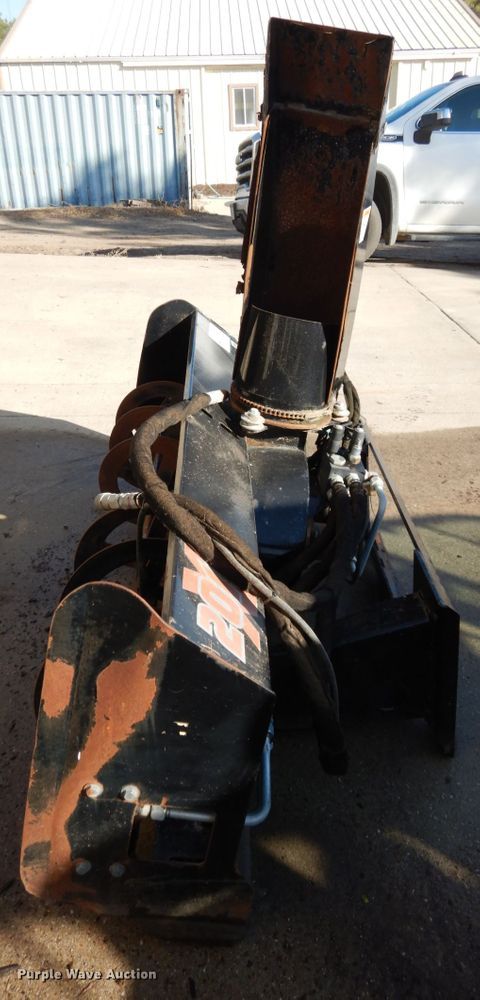 image for item DH6680 72"W skid steer snow blower