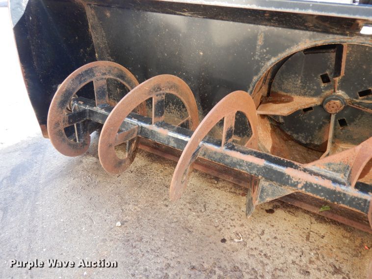 image for item DH6680 72"W skid steer snow blower