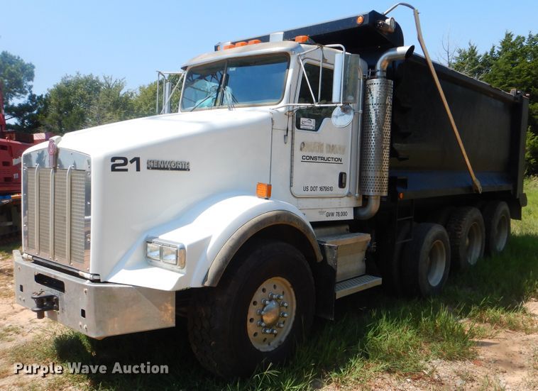 image for item DI0387 2007 Kenworth T800  dump truck