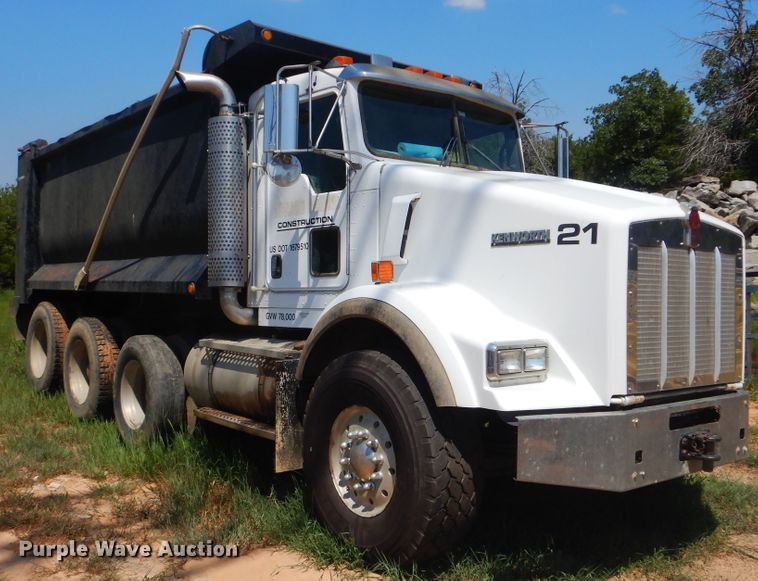 image for item DI0387 2007 Kenworth T800  dump truck