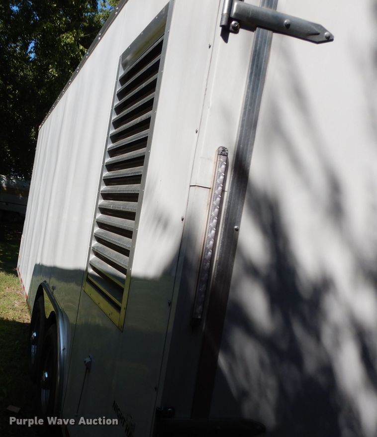 image for item DJ6539 2018 American Hauler enclosed cargo trailer with sprayer system