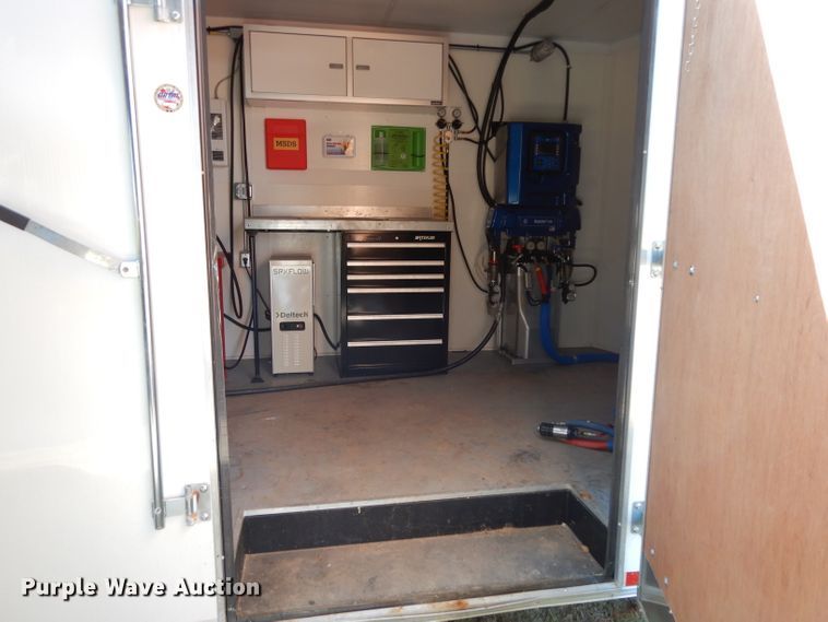 image for item DJ6539 2018 American Hauler enclosed cargo trailer with sprayer system