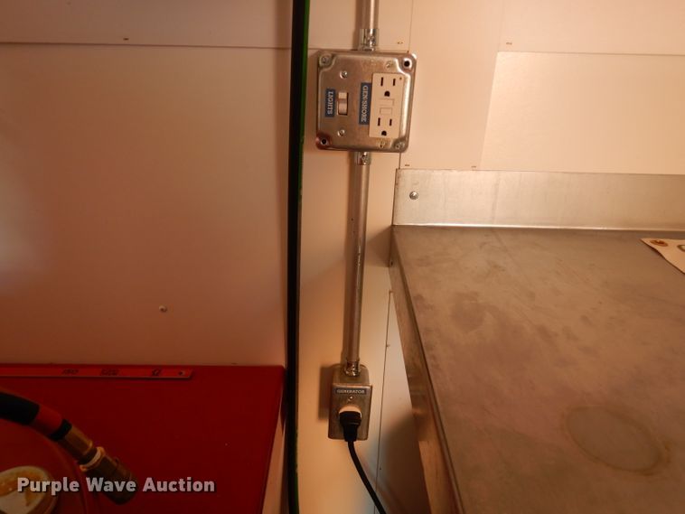 image for item DJ6539 2018 American Hauler enclosed cargo trailer with sprayer system