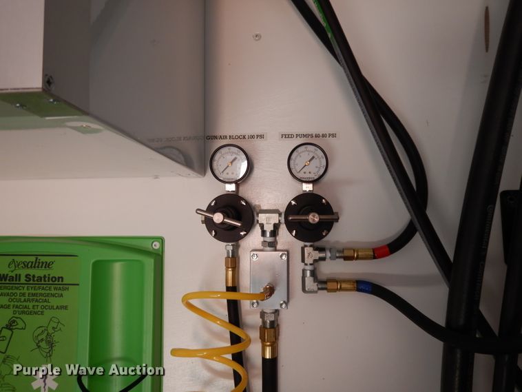 image for item DJ6539 2018 American Hauler enclosed cargo trailer with sprayer system