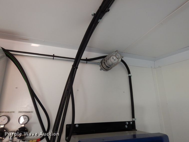 image for item DJ6539 2018 American Hauler enclosed cargo trailer with sprayer system