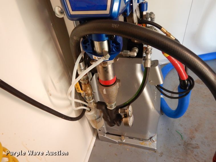 image for item DJ6539 2018 American Hauler enclosed cargo trailer with sprayer system