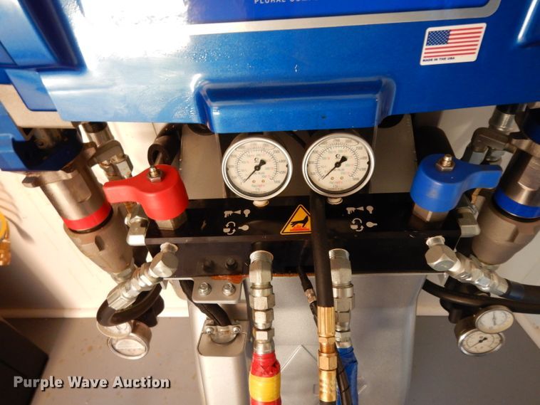 image for item DJ6539 2018 American Hauler enclosed cargo trailer with sprayer system