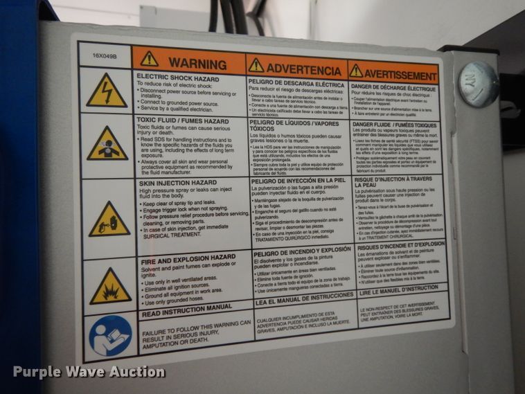 image for item DJ6539 2018 American Hauler enclosed cargo trailer with sprayer system