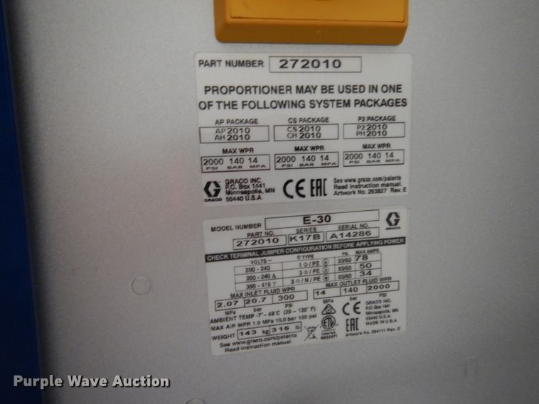 image for item DJ6539 2018 American Hauler enclosed cargo trailer with sprayer system
