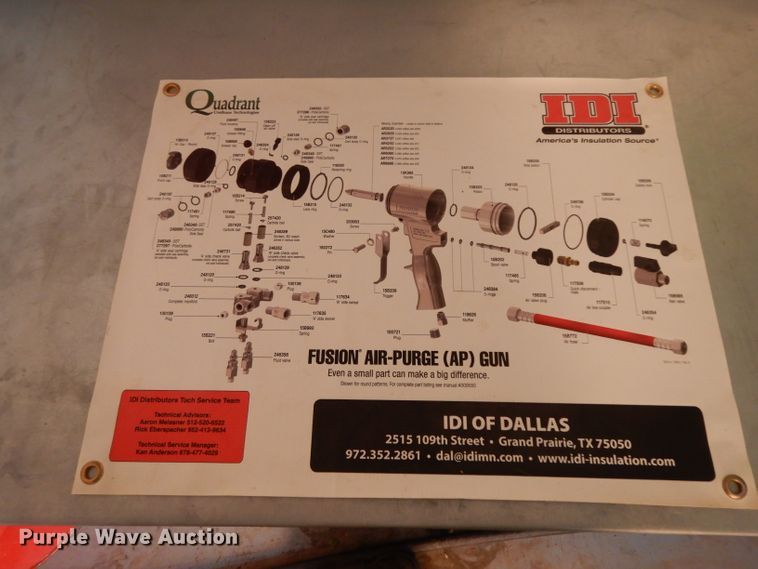 image for item DJ6539 2018 American Hauler enclosed cargo trailer with sprayer system