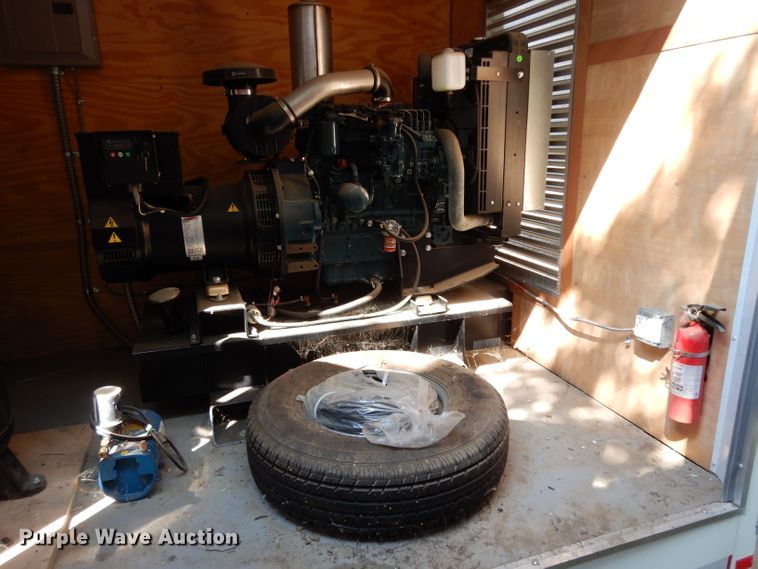 image for item DJ6539 2018 American Hauler enclosed cargo trailer with sprayer system