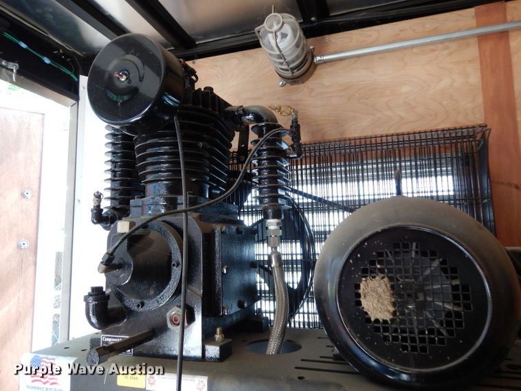 image for item DJ6539 2018 American Hauler enclosed cargo trailer with sprayer system