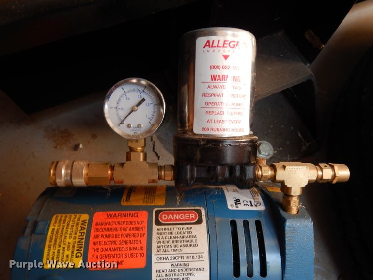 image for item DJ6539 2018 American Hauler enclosed cargo trailer with sprayer system