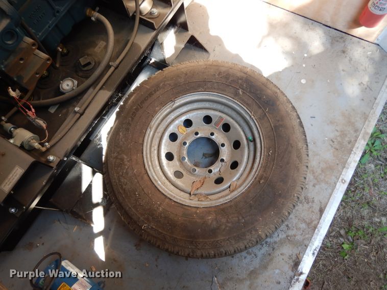 image for item DJ6539 2018 American Hauler enclosed cargo trailer with sprayer system