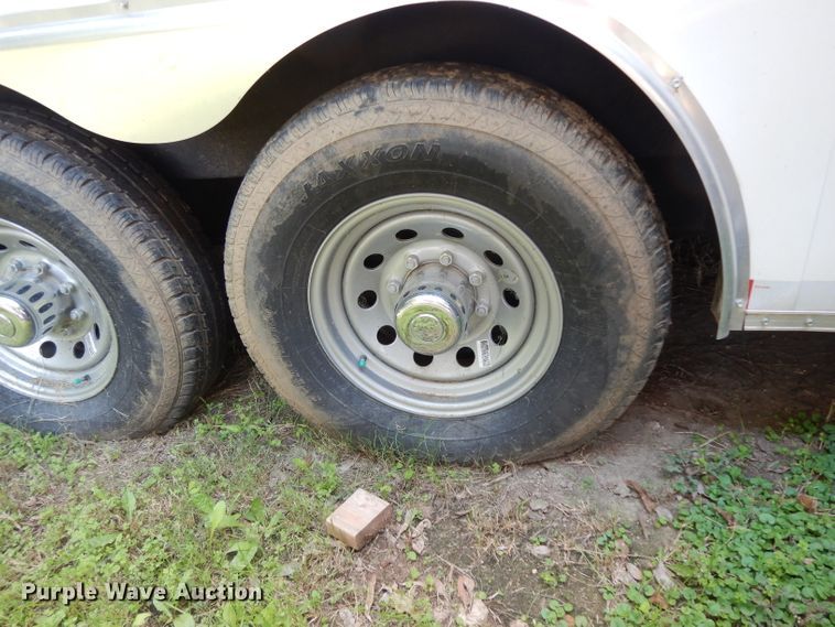 image for item DJ6539 2018 American Hauler enclosed cargo trailer with sprayer system