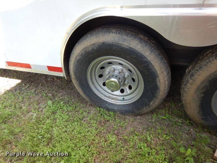 image for item DJ6539 2018 American Hauler enclosed cargo trailer with sprayer system