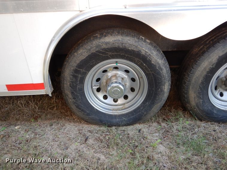 image for item DJ6539 2018 American Hauler enclosed cargo trailer with sprayer system