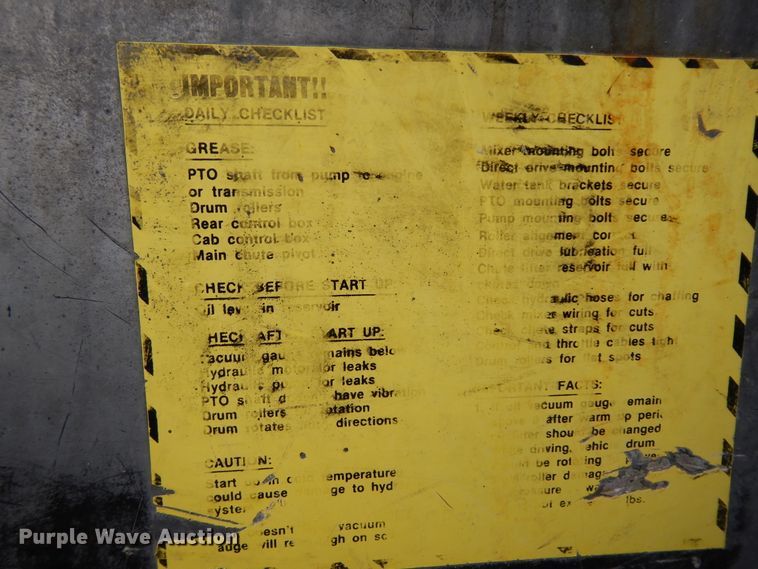 image for item DJ6608 2000 Mack RD690S  ready mix truck