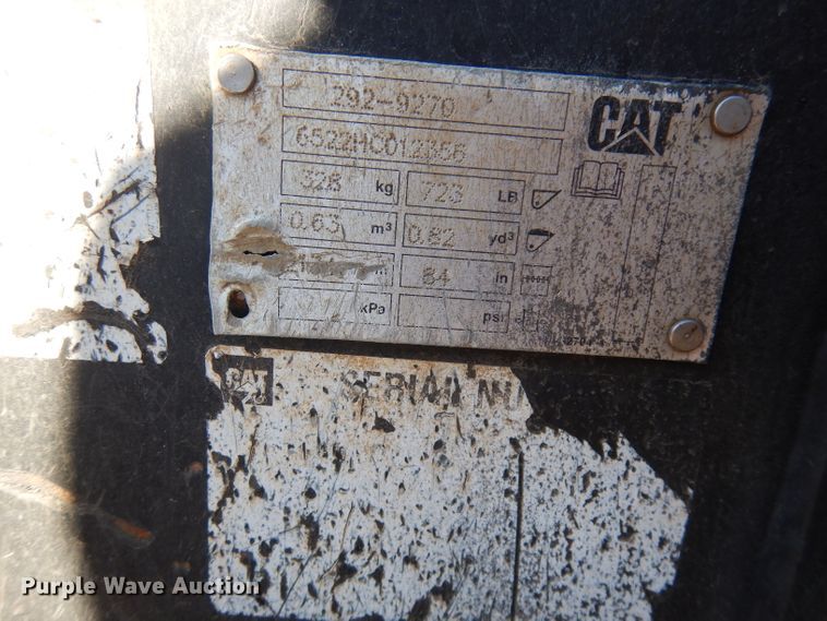 image for item DJ6832 2016 Caterpillar 299D2  tracked skid steer loader