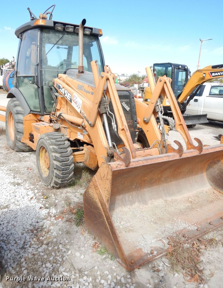 image for item DJ6885 2005 Case 580 Super M  Series 2 backhoe