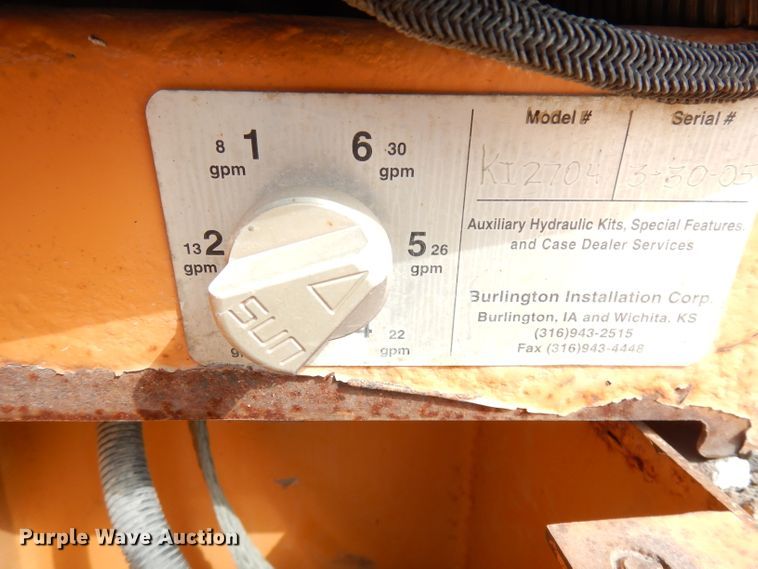 image for item DJ6885 2005 Case 580 Super M  Series 2 backhoe