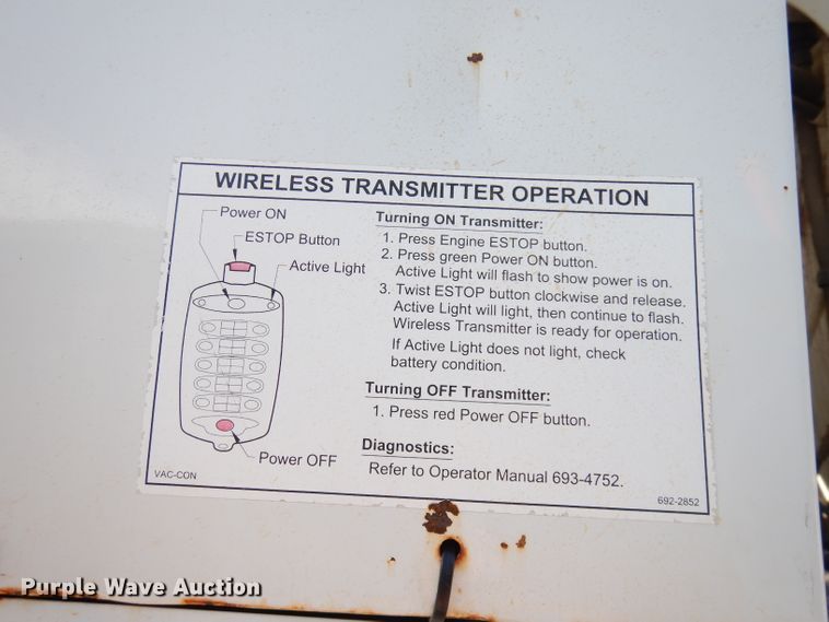 image for item DJ6887 2008 Sterling L-Line  vacuum truck