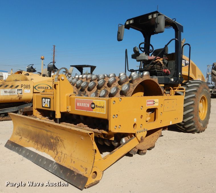 image for item DJ8784 2013 Caterpillar CP56B  single drum vibratory roller