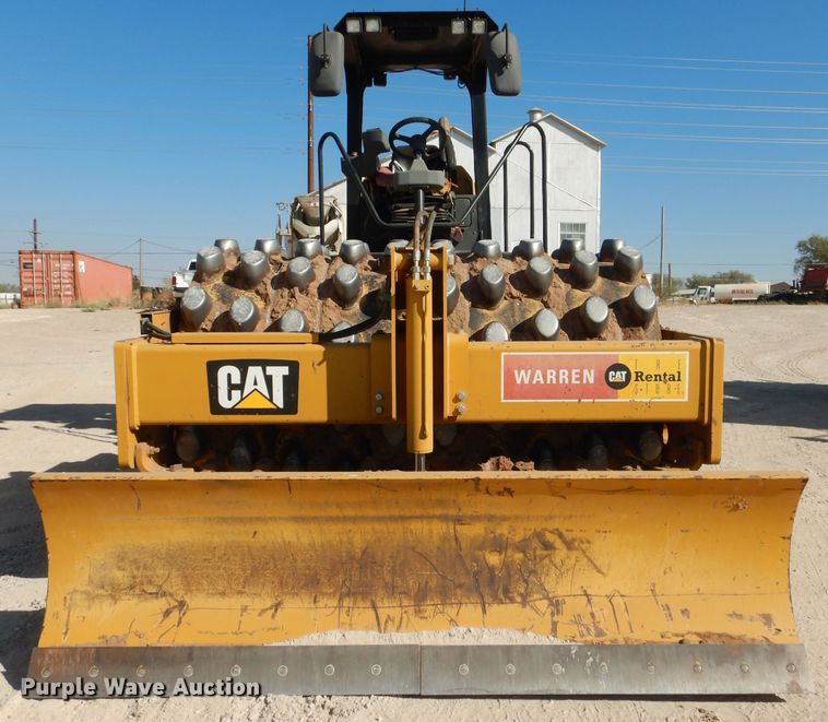 image for item DJ8784 2013 Caterpillar CP56B  single drum vibratory roller