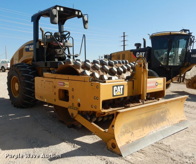 image for item DJ8784 2013 Caterpillar CP56B  single drum vibratory roller