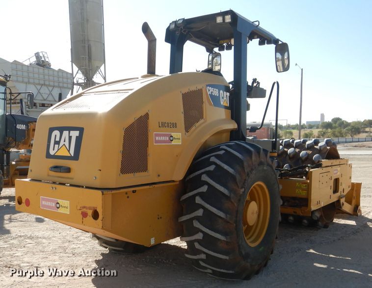image for item DJ8784 2013 Caterpillar CP56B  single drum vibratory roller