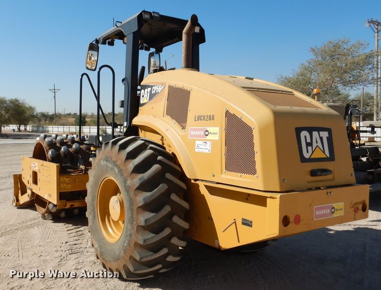 image for item DJ8784 2013 Caterpillar CP56B  single drum vibratory roller