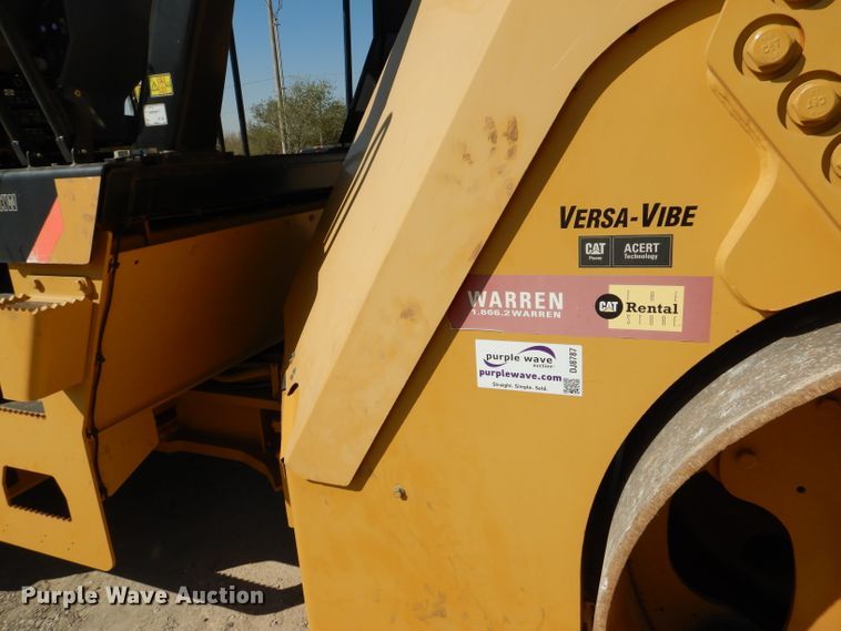 image for item DJ8787 2011 Caterpillar CB54 XW  double drum vibratory roller