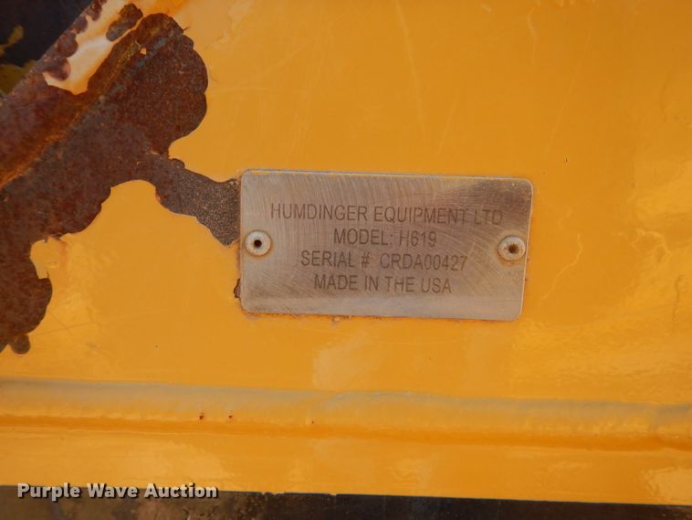 image for item DJ8791 2006 Humdinger H619  scraper